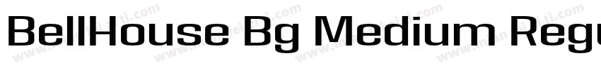 BellHouse Bg Medium Regular字体转换
